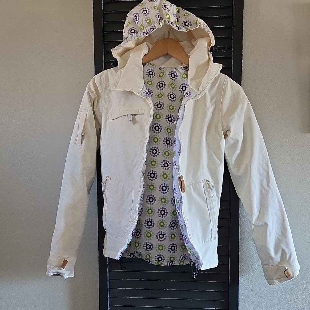 Reversible Cream Kids Jacket